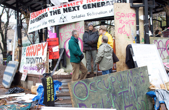 Occupy Toronto Police eviction