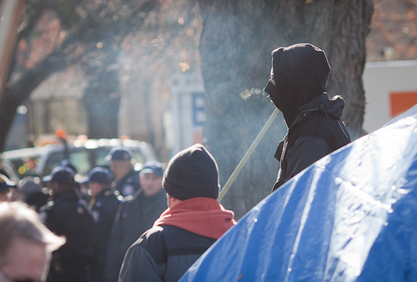 Occupy Toronto Police Eviction