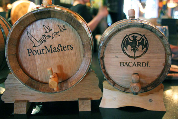 barrel-aged cocktails