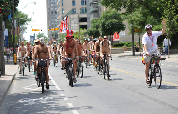 World Naked Bike Ride Toronto