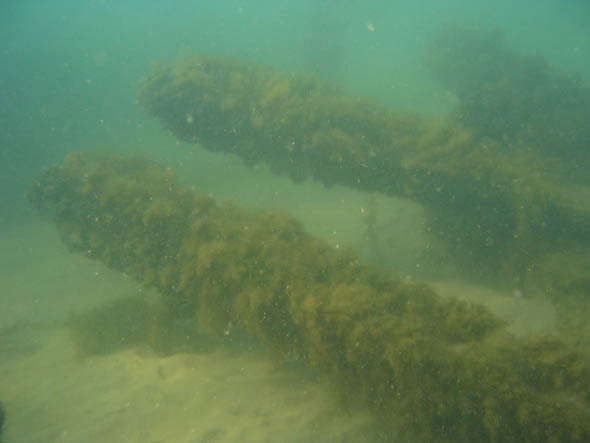 wreck of the alexandria underwater