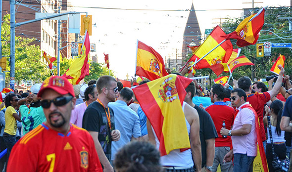 Spain Euro Win Toronto