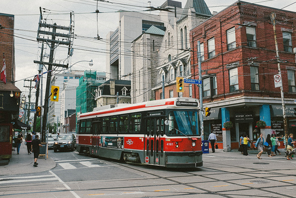 Toronto streetcar ttc