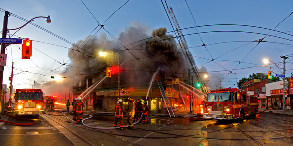 Toronto Fire Broadview Gerrard