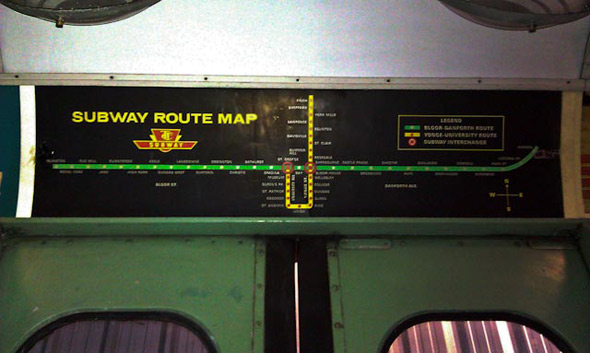 toronto subway map