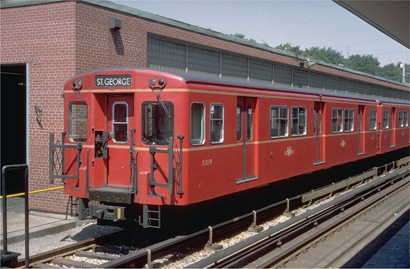 TTC Red Rocket Train