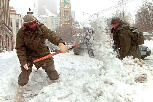 What was the worst winter ever in Toronto?