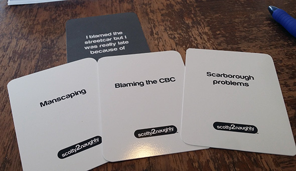 Cards Against Humanity Toronto