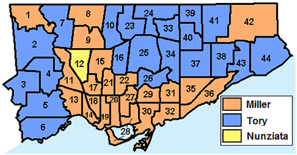 toronto election results 2003