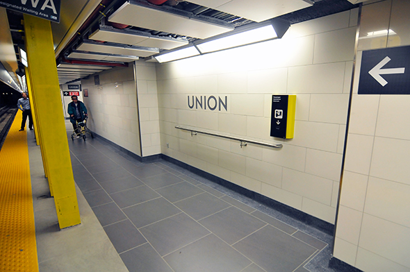 Union Station platform