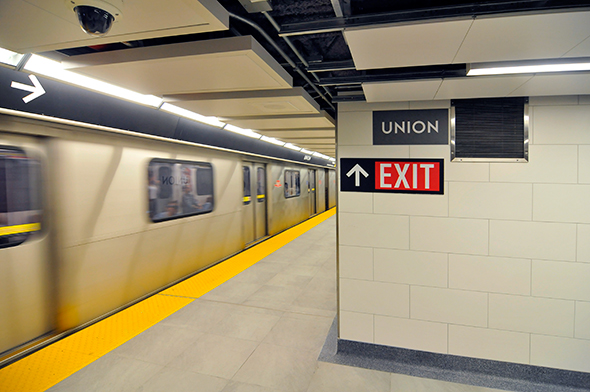 Union Station platform