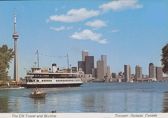 Toronto postcard 1980s