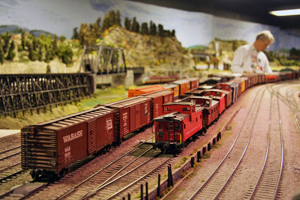 model trains toronto