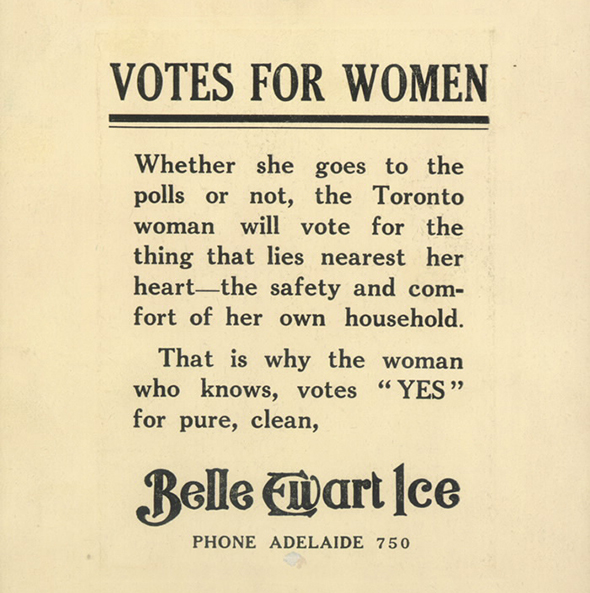 Womens Suffrage Toronto