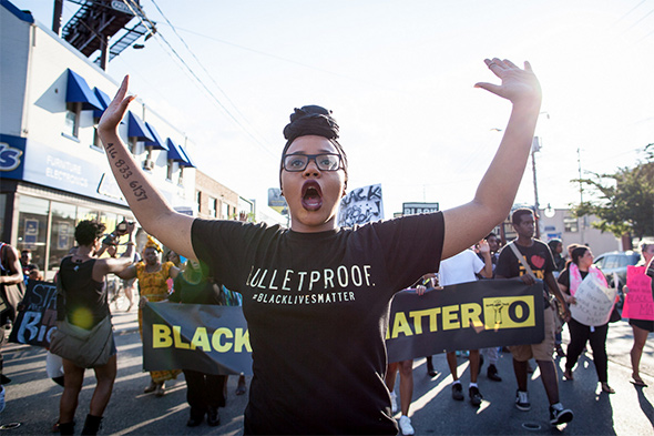 black lives matter protest toronto