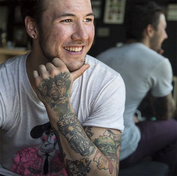 Toronto chef tattoos
