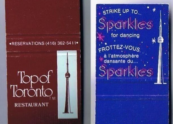 sparkles CN Tower