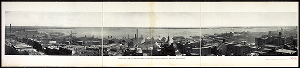 1910 panorama Toronto